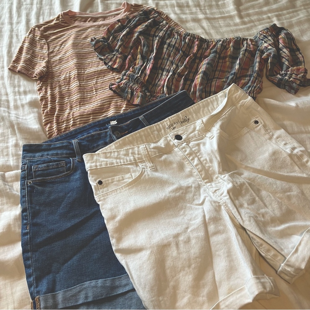 American Eagle Style Bundle Fall Capsule Stripes … - image 1